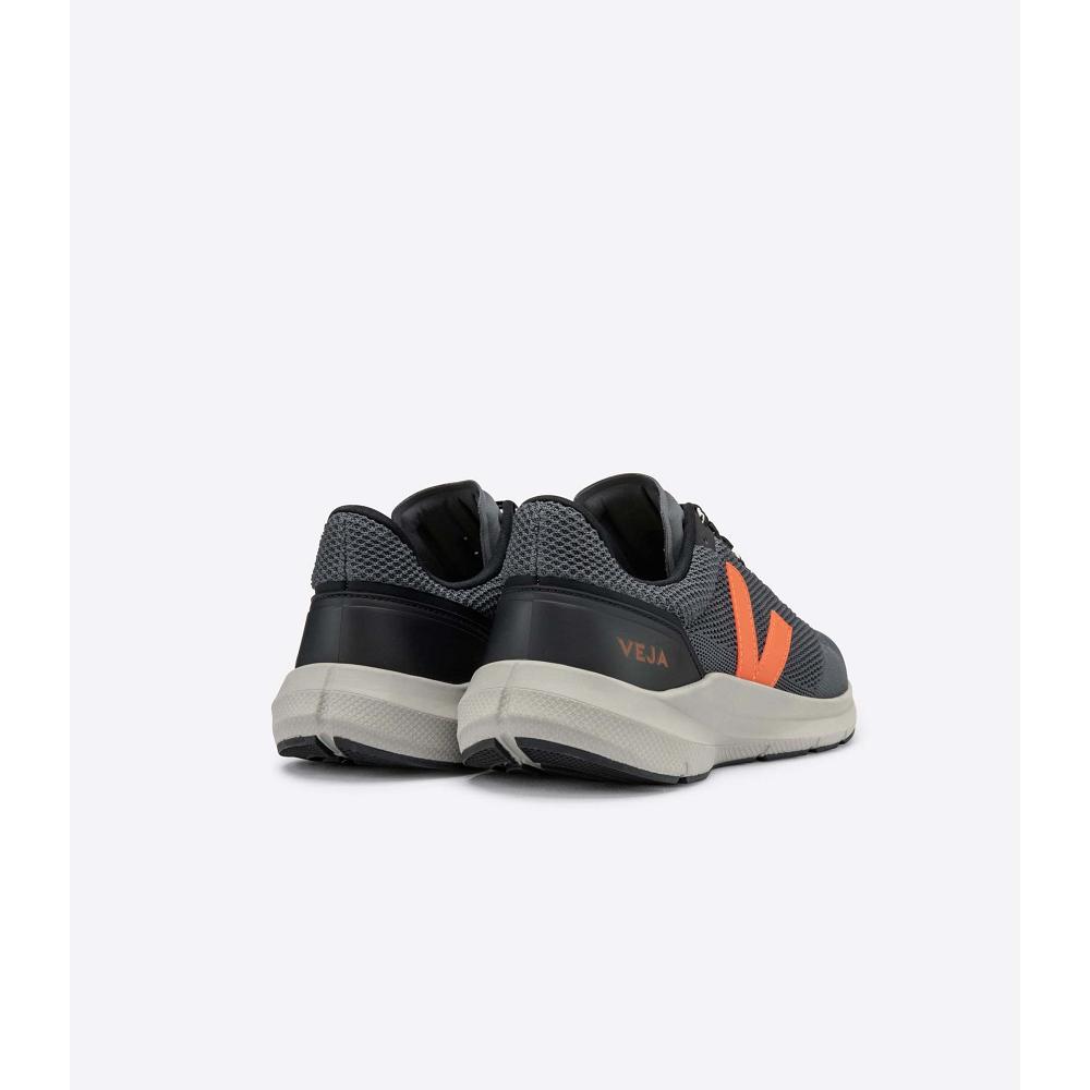 Veja MARLIN LT V KNIT Men's Running Shoes Orange/Black | NZ 148XYU